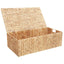 Opbevaringskasse Naturfarvet 60 x 38 x 20 cm Vandhyacint
