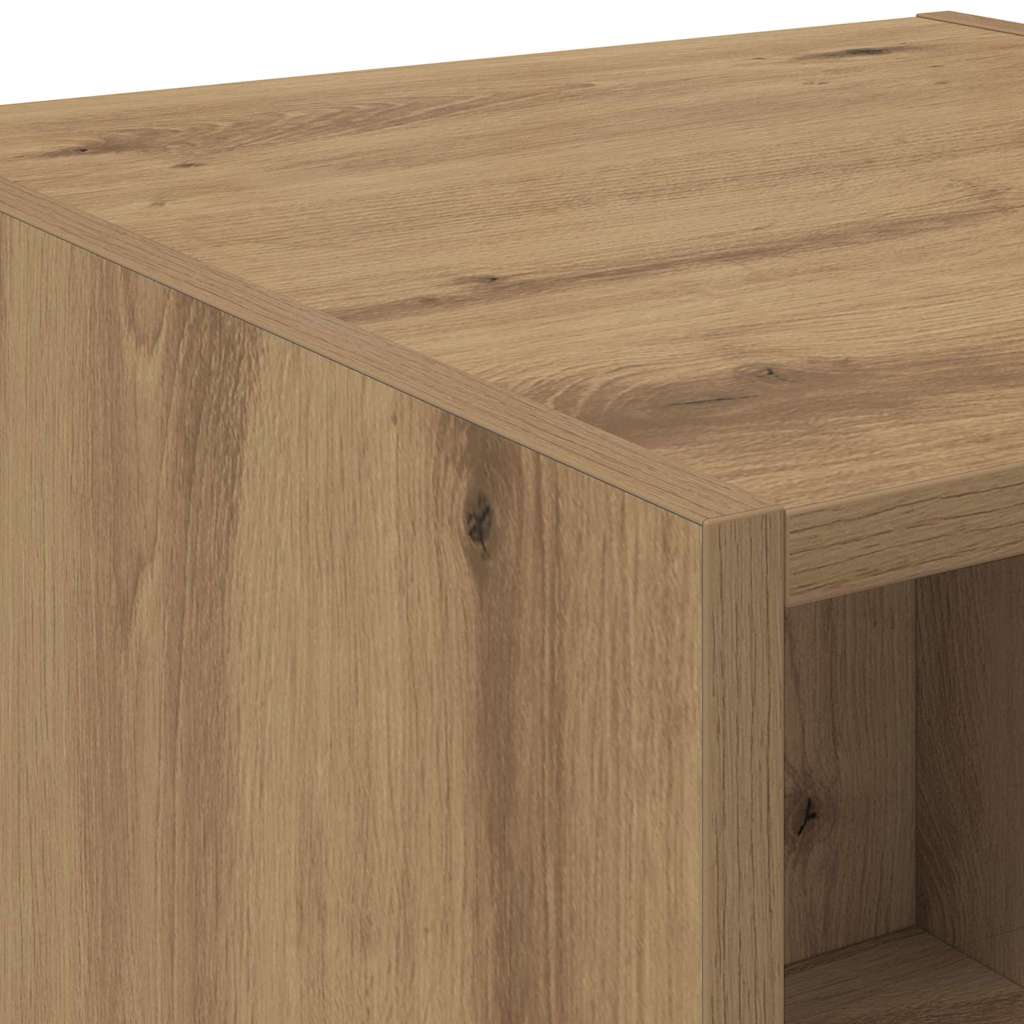 Highboard Artisan Egetræ 80 x 42,5 x 185 cm Konstrueret træ