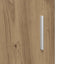 Highboard Artisan Egetræ 80 x 42,5 x 185 cm Konstrueret træ