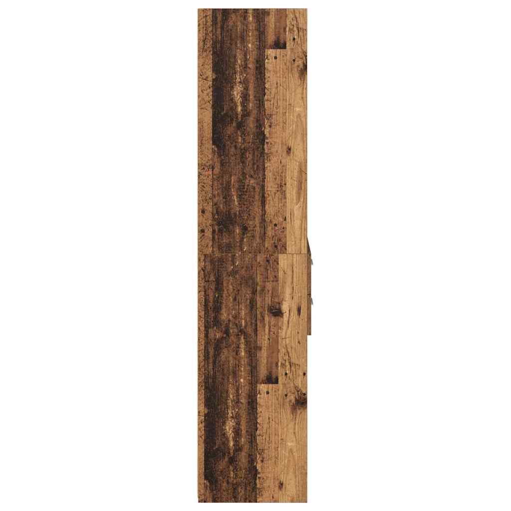 Highboard Gammelt træ 40 x 42,5 x 185 cm Konstrueret træ