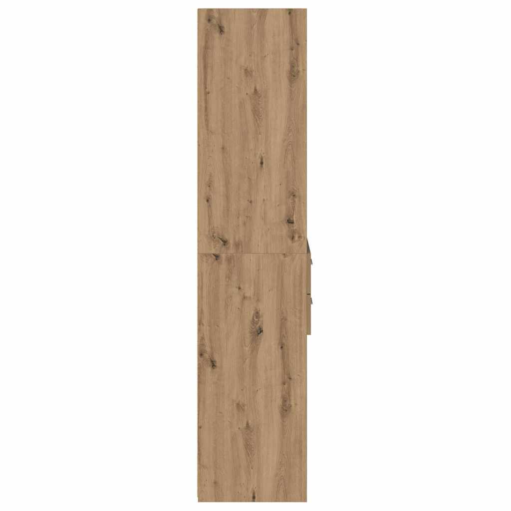 Highboard Artisan Egetræ 45 x 42,5 x 185 cm Konstrueret træ