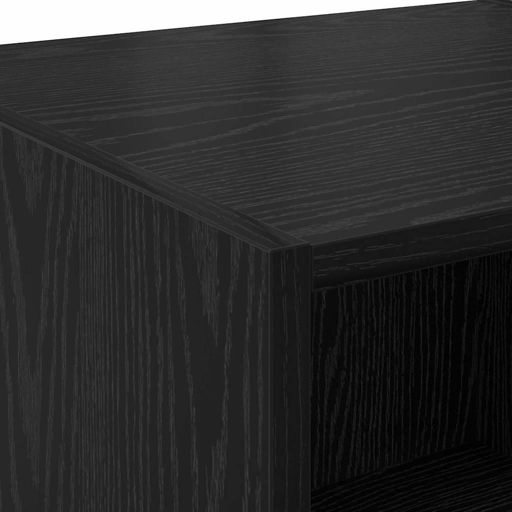 Highboard Sort eg 45 x 42,5 x 185 cm Konstrueret træ