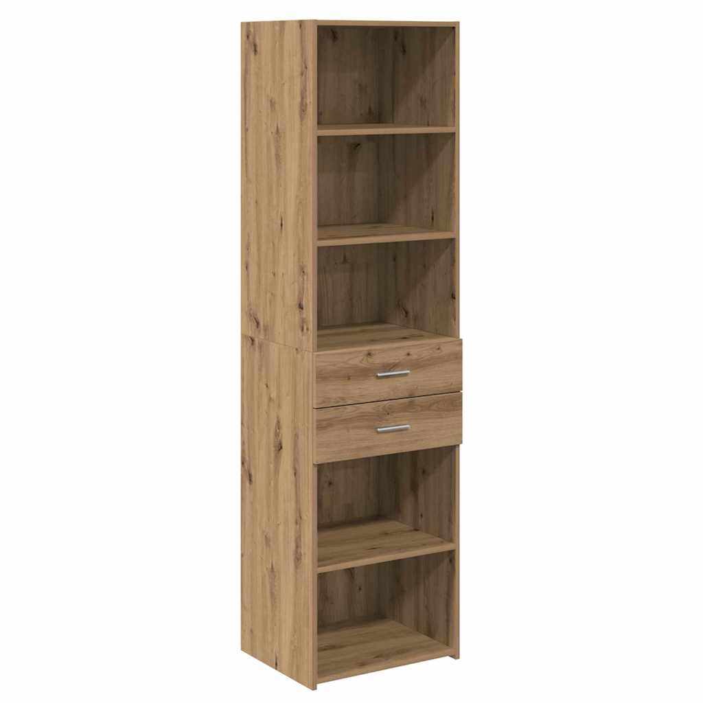 Highboard Artisan Egetræ 50 x 42,5 x 185 cm Konstrueret træ