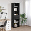 Highboard Sort eg 50 x 42,5 x 185 cm Konstrueret træ
