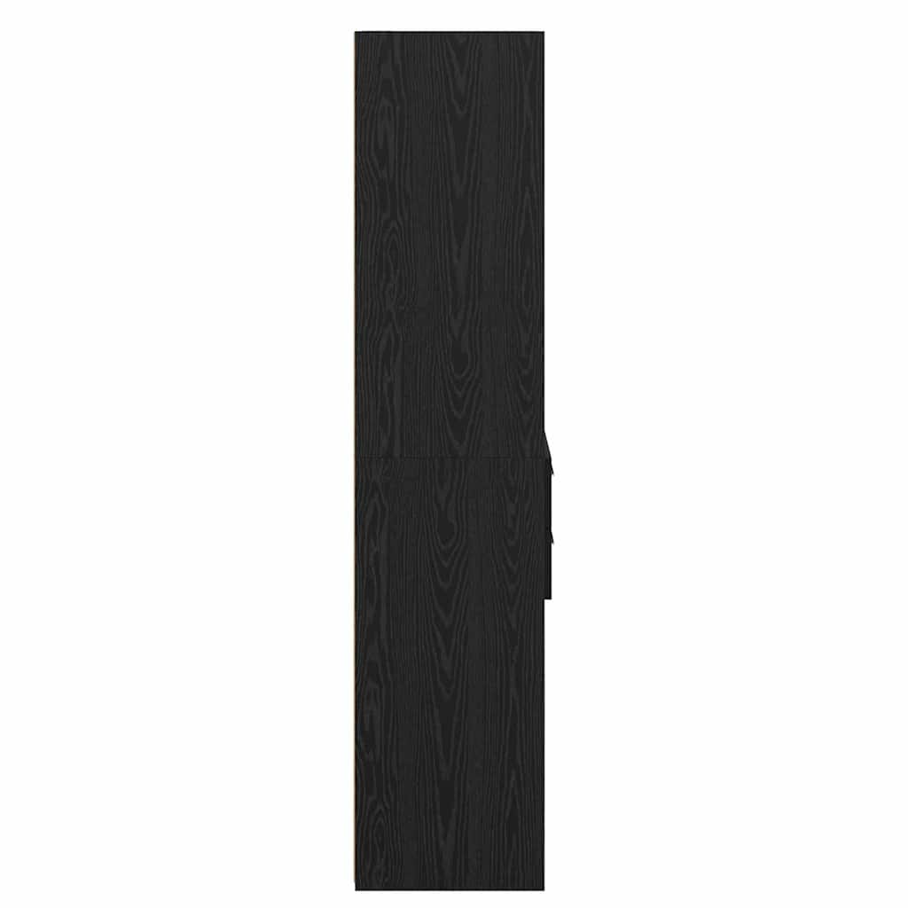 Highboard Sort eg 50 x 42,5 x 185 cm Konstrueret træ