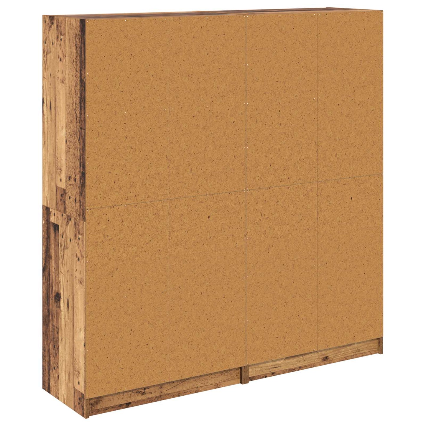 Highboard 2 stk. Gammelt træ 68 x 37 x 142 cm Konstrueret træ