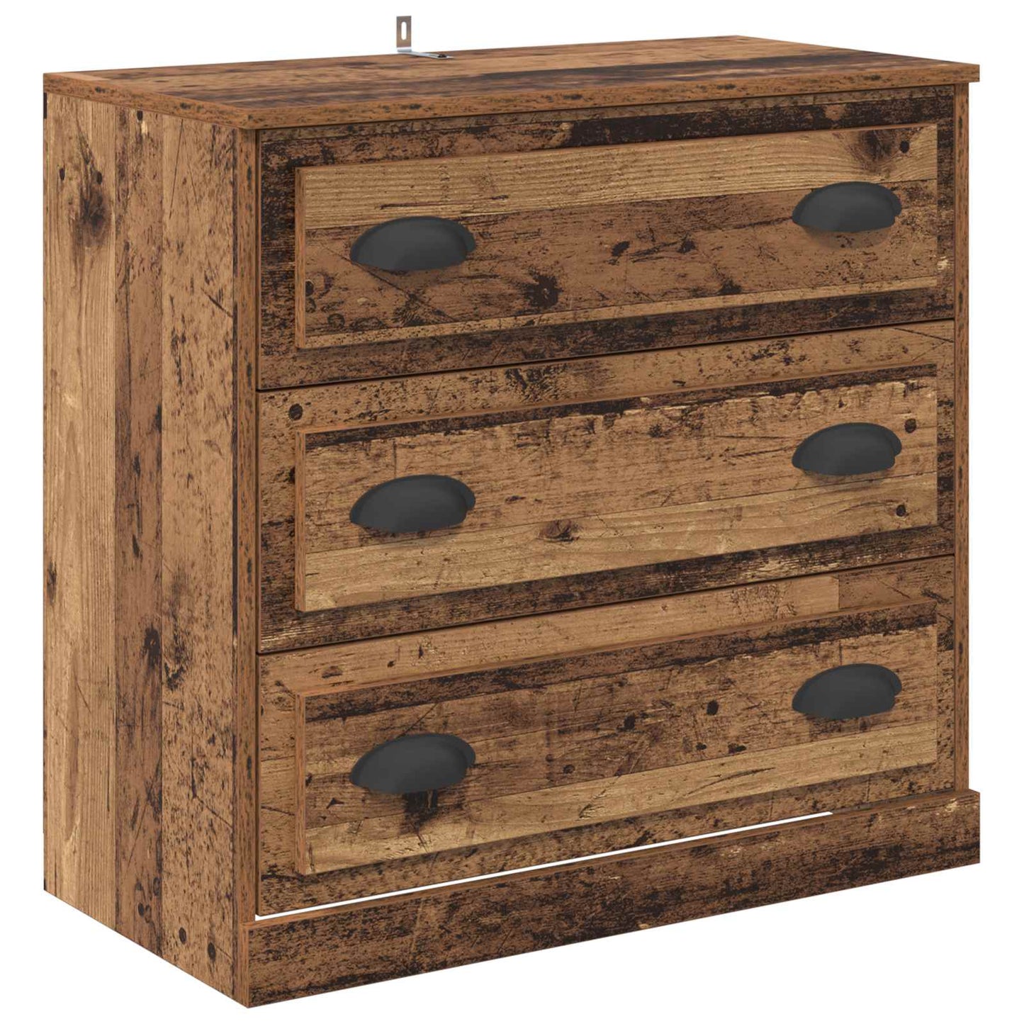 Sideboards 3 stk. Gammelt træ 210 x 35,5 x 67,5 cm
