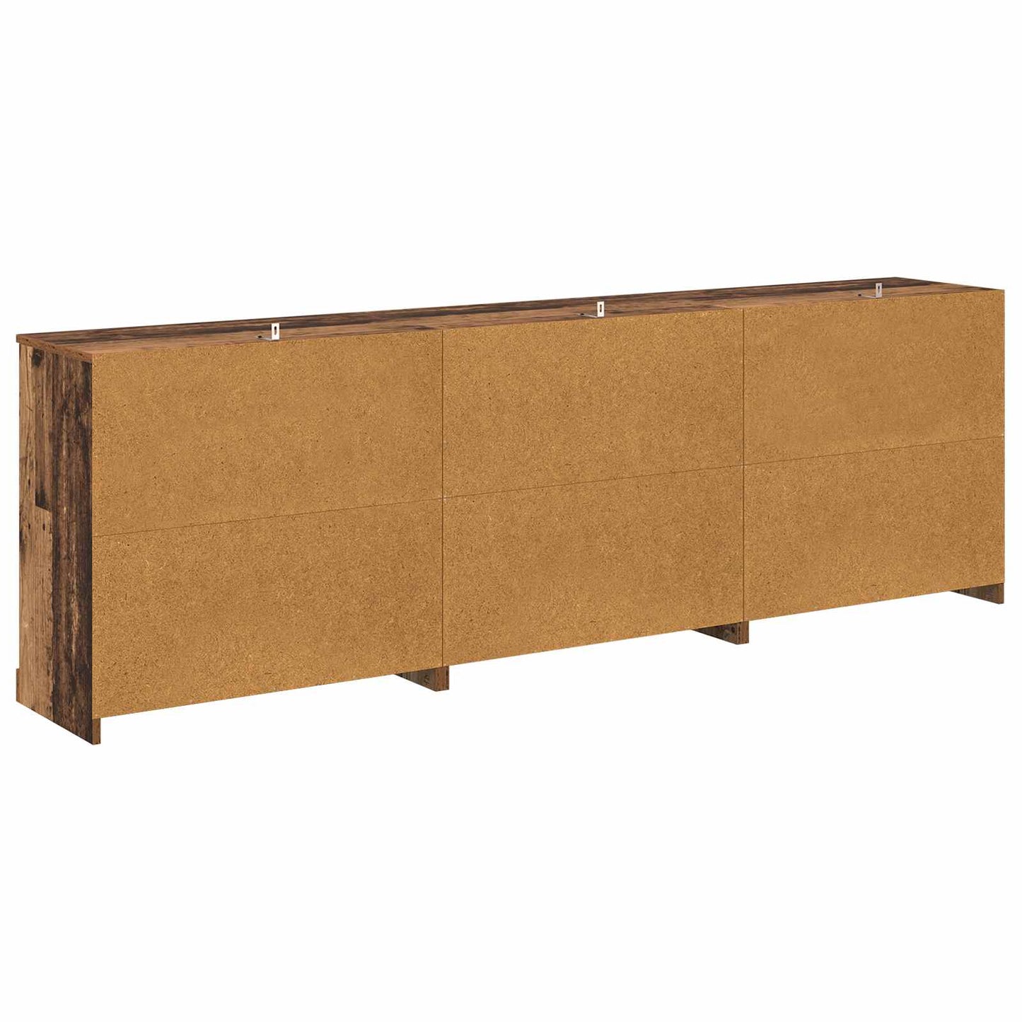 Sideboards 3 stk. Gammelt træ 210 x 35,5 x 67,5 cm