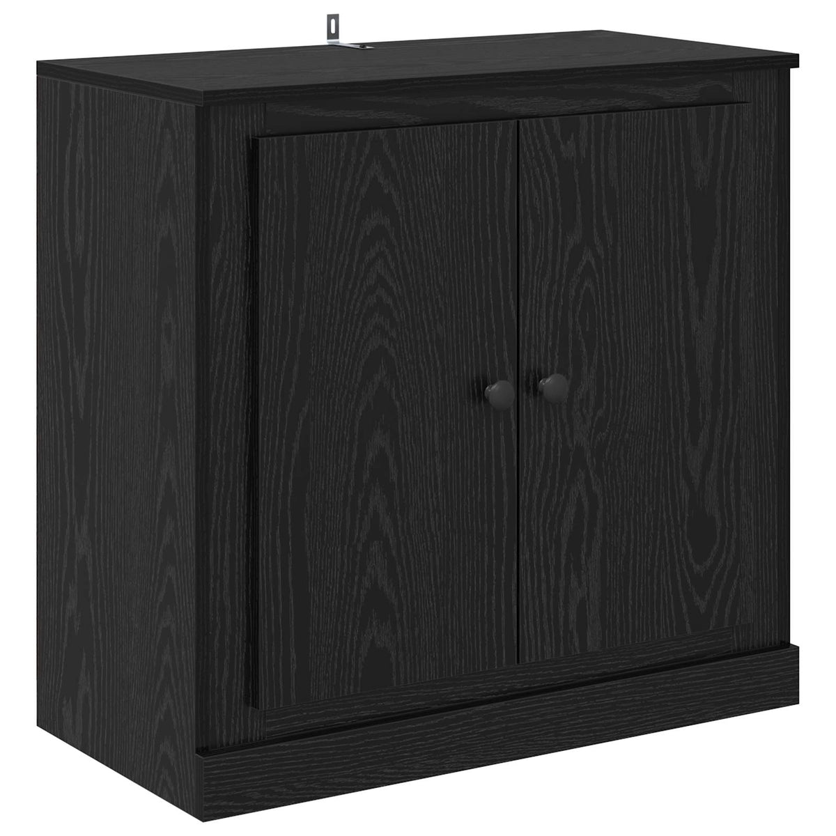 Sideboards 3 stk. Sort eg 210 x 35,5 x 67,5 cm Konstrueret træ