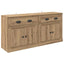 Sideboards 2 stk. Artisan Egetræ 70 x 35,5 x 67,5 cm