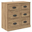 Sideboards 2 stk. Artisan Egetræ 70 x 35,5 x 67,5 cm