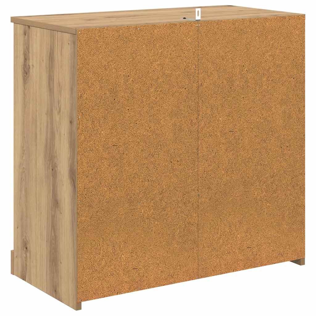 Sideboards 2 stk. Artisan Egetræ 70 x 35,5 x 67,5 cm