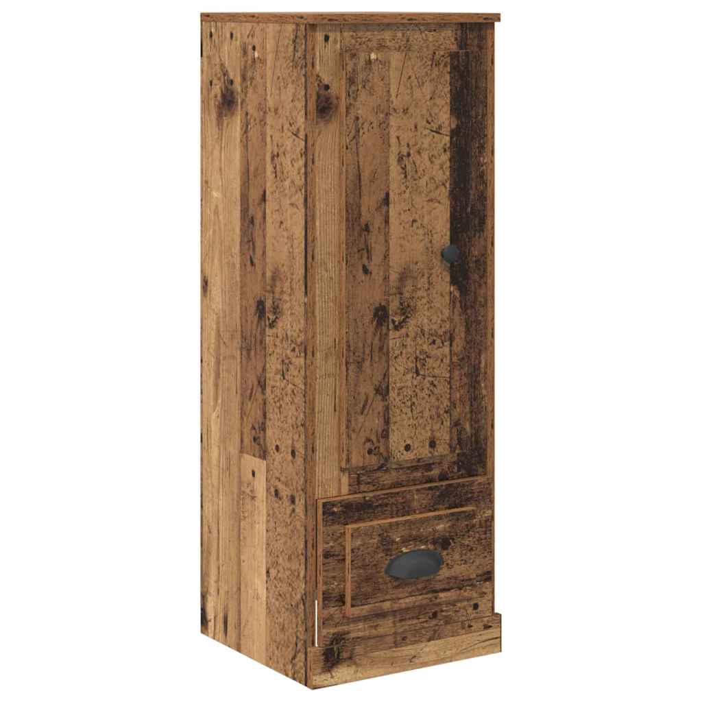 Highboard 3 stk. Gammelt træ 132 x 35,5 x 103,5 cm