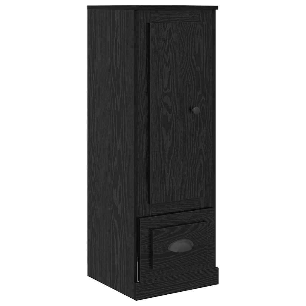Highboard 3 stk. Sort eg 132 x 35,5 x 103,5 cm Konstrueret træ