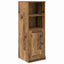Highboard 3 stk. Gammelt træ 132 x 35,5 x 103,5 cm