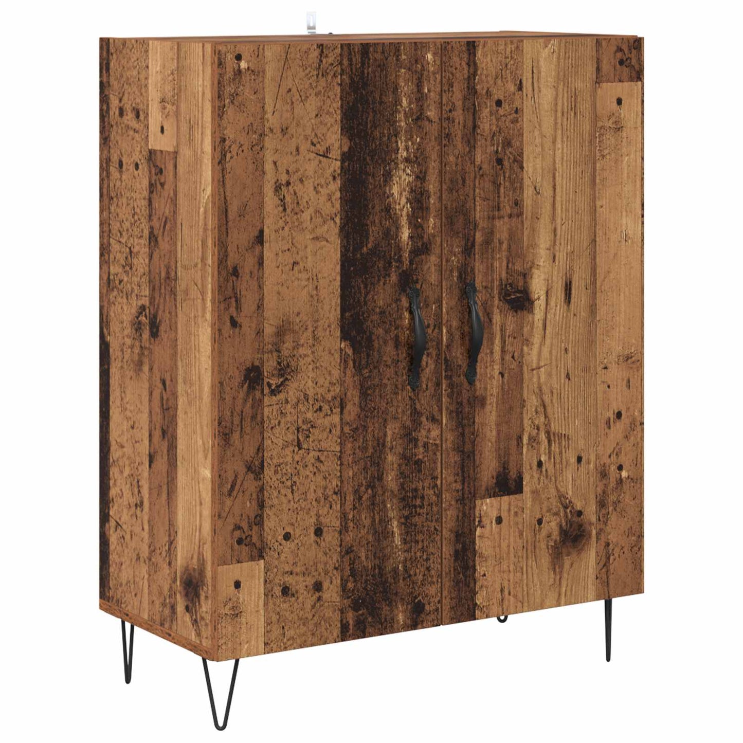 Highboard Gammelt træ 69,5 x 34 x 90 cm Konstrueret træ