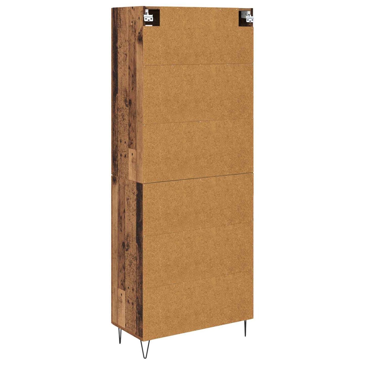 Highboard Gammelt træ 69,5 x 34 x 90 cm Konstrueret træ