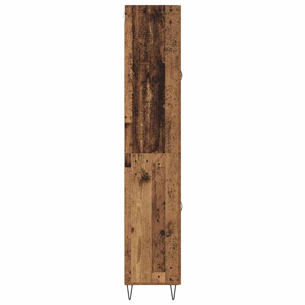 Highboard Gammelt træ 69,5 x 34 x 90 cm Konstrueret træ