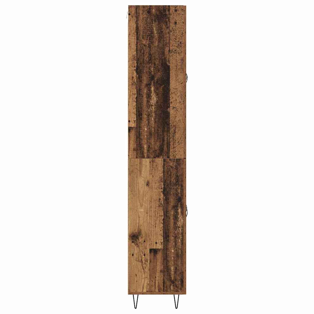 Highboard Gammelt træ 69,5 x 34 x 90 cm Konstrueret træ