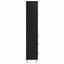 Highboard Sort eg 69,5 x 34 x 90 cm Konstrueret træ