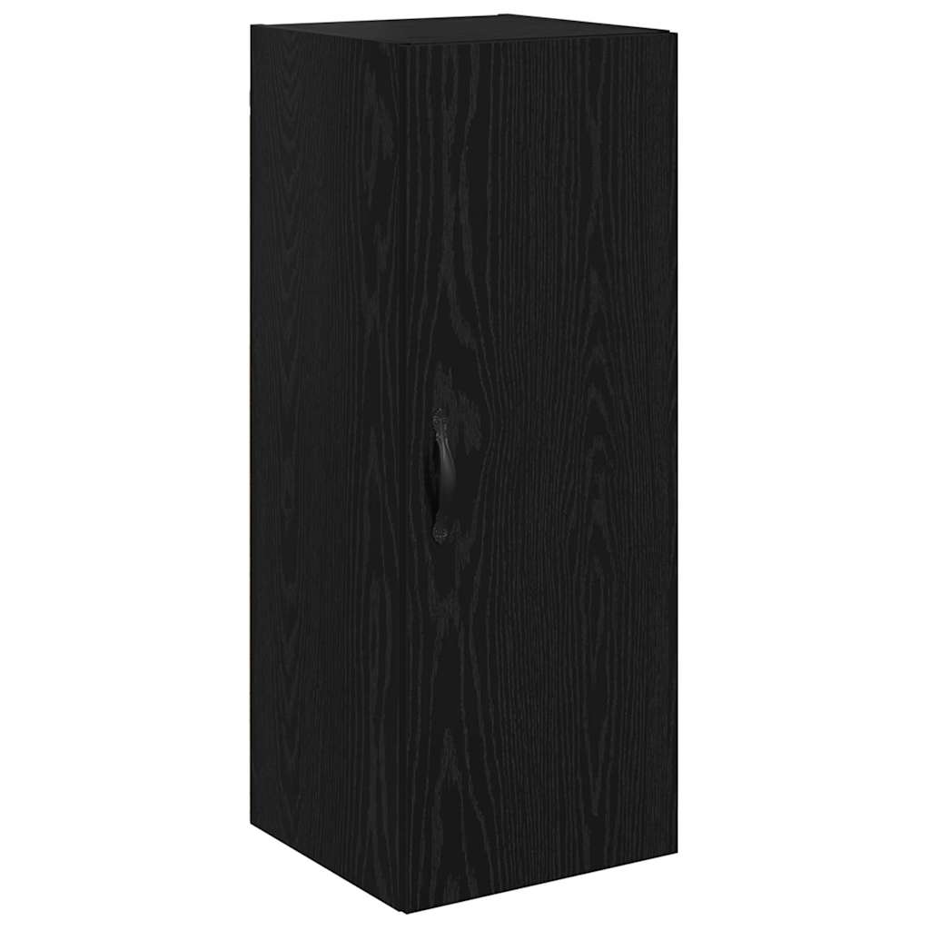 Highboard Sort eg 34,5 x 34 x 90 cm Konstrueret træ