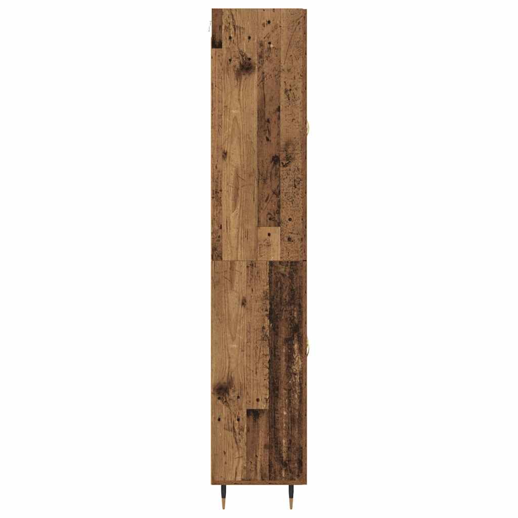 Highboard Gammelt træ 69,5 x 34 x 90 cm Konstrueret træ