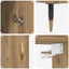 Highboard Artisan Egetræ 69,5 x 34 x 90 cm Konstrueret træ