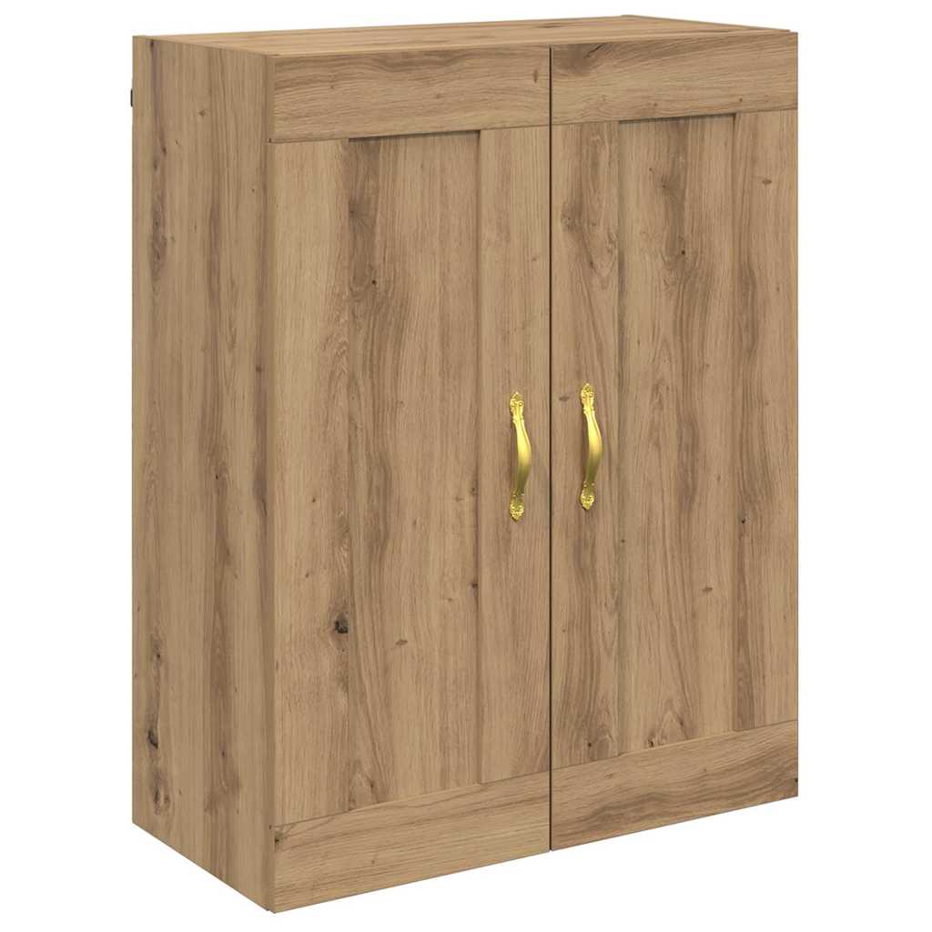 Highboard Artisan Egetræ 69,5 x 34 x 90 cm Konstrueret træ