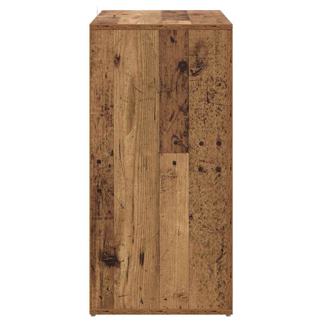 Sideboards CORONA 2 stk. Gammelt træ 59 x 39 x 80 cm