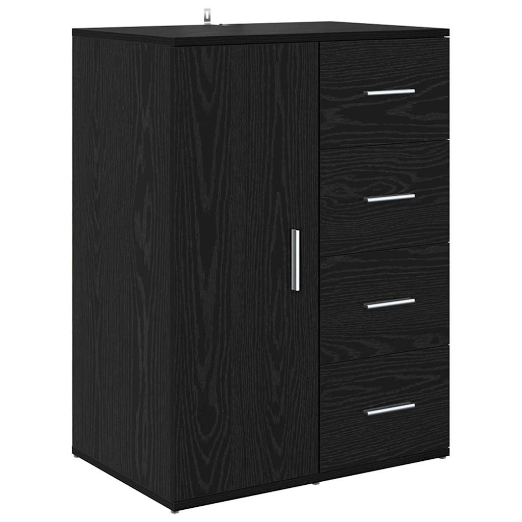 Sideboards CORONA 2 stk. Sort eg 59 x 39 x 80 cm