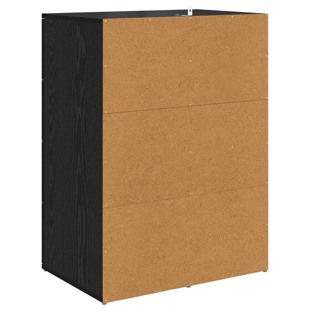 Sideboards CORONA 2 stk. Sort eg 59 x 39 x 80 cm