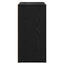 Sideboards CORONA 2 stk. Sort eg 59 x 39 x 80 cm