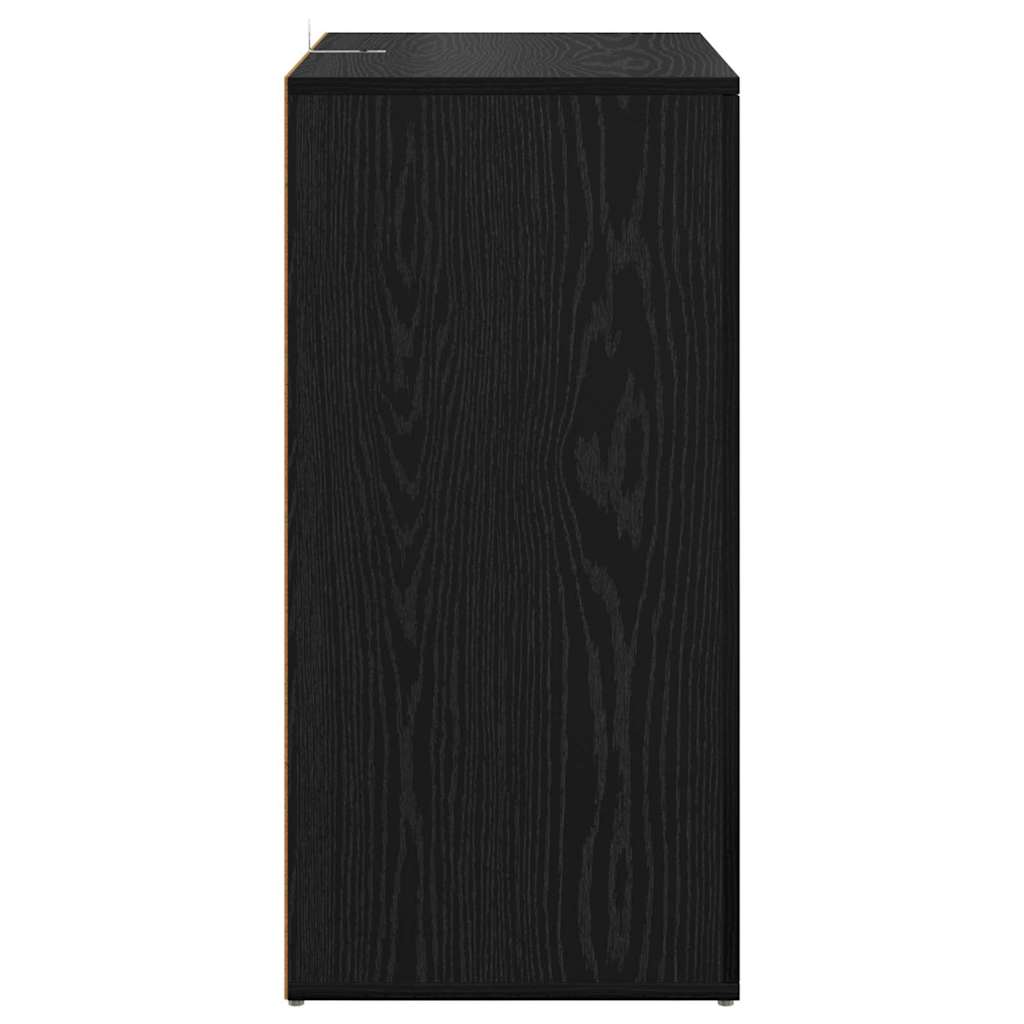 Sideboards CORONA 2 stk. Sort eg 59 x 39 x 80 cm