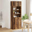 Opbevaringsskab Gammelt træ 80 x 42,5 x 225 cm Konstrueret træ