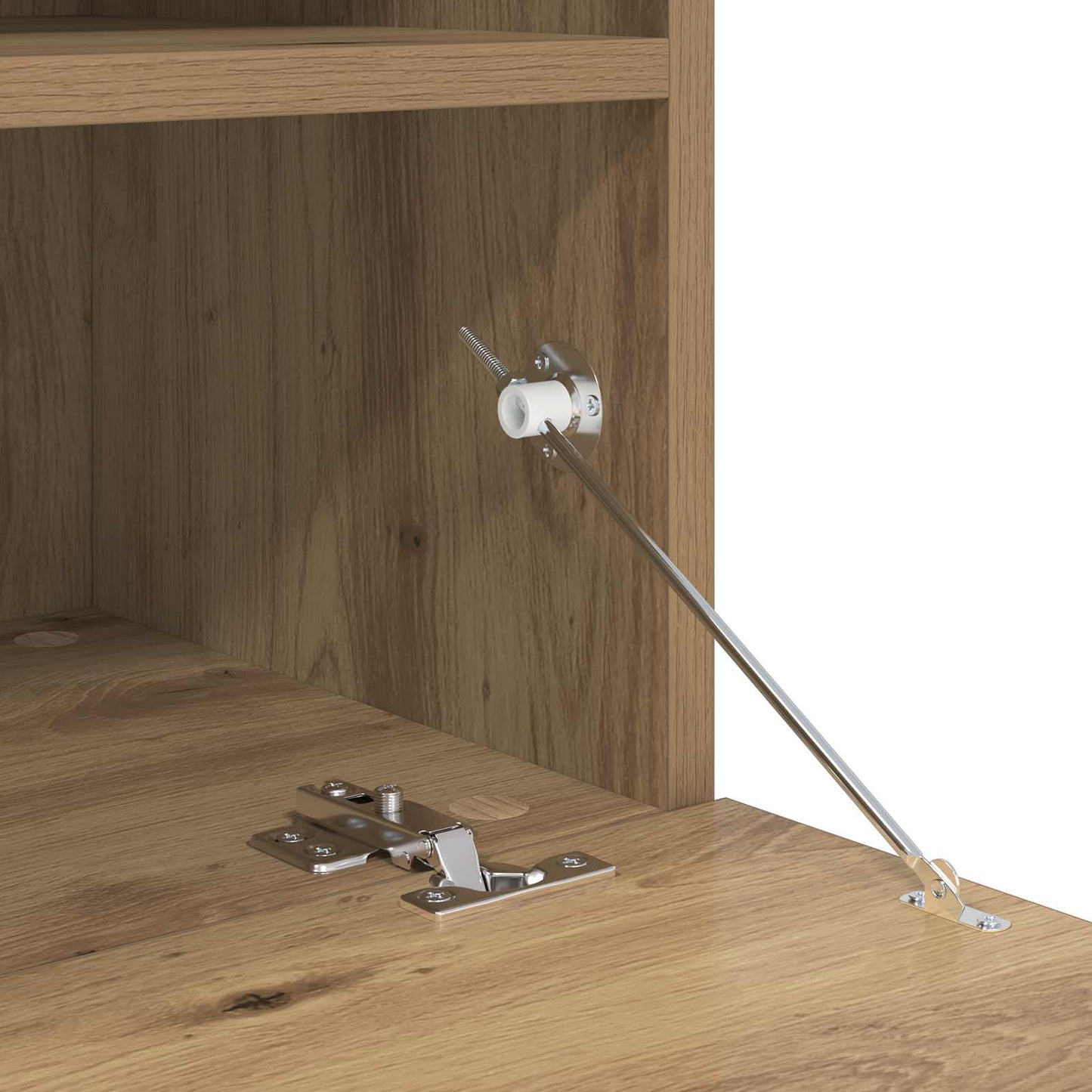 TV Væg Enhed 4 stk. Artisan Egetræ Konstrueret træ