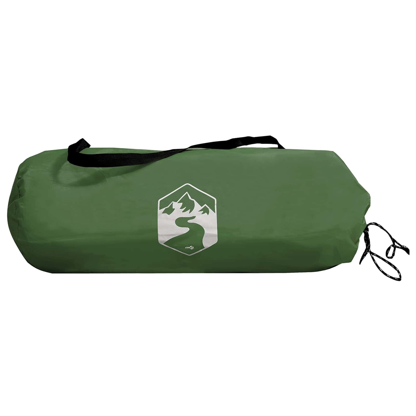 2-i-1 regnponcho med hætte 262 x 126 x 130 cm Grøn