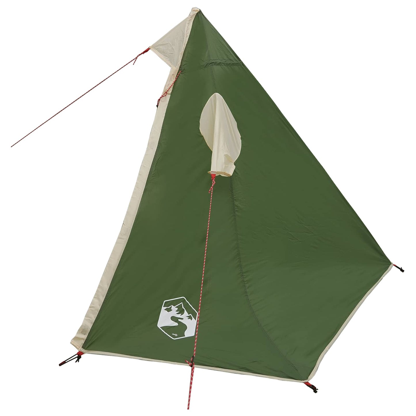 2-i-1 regnponcho med hætte 262 x 126 x 130 cm Grøn
