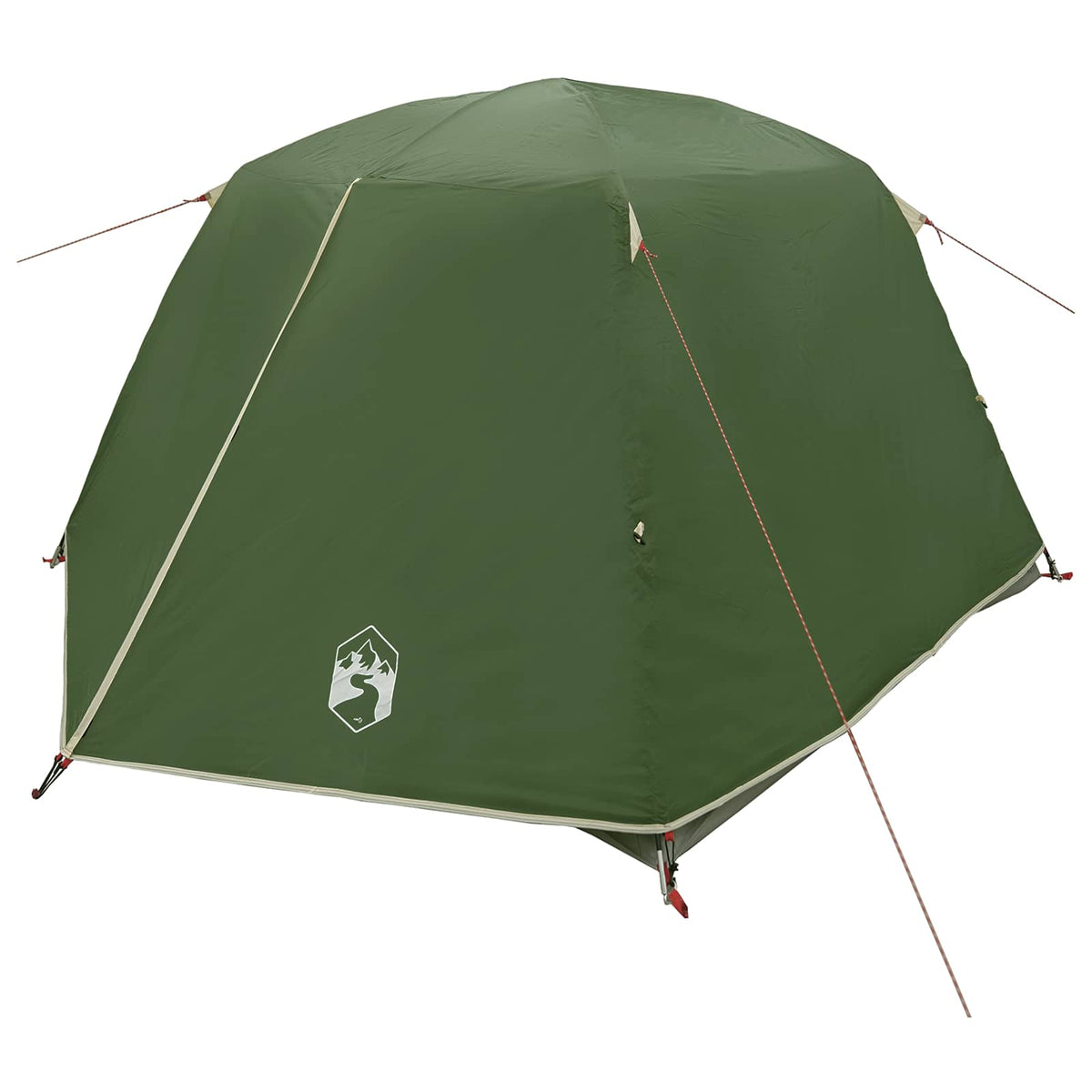 Backpacking Telt 2-personers Grøn 185T Polyester med PU Coating