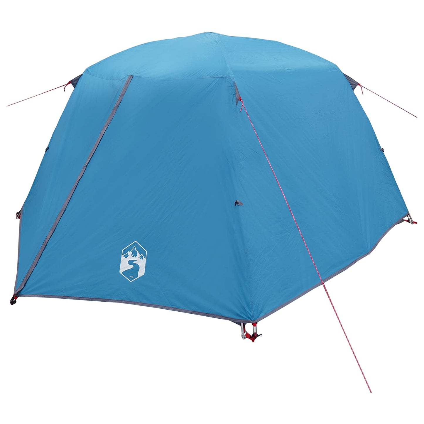 Backpacking Telt 2-personers Blå 185T Polyester med PU Coating