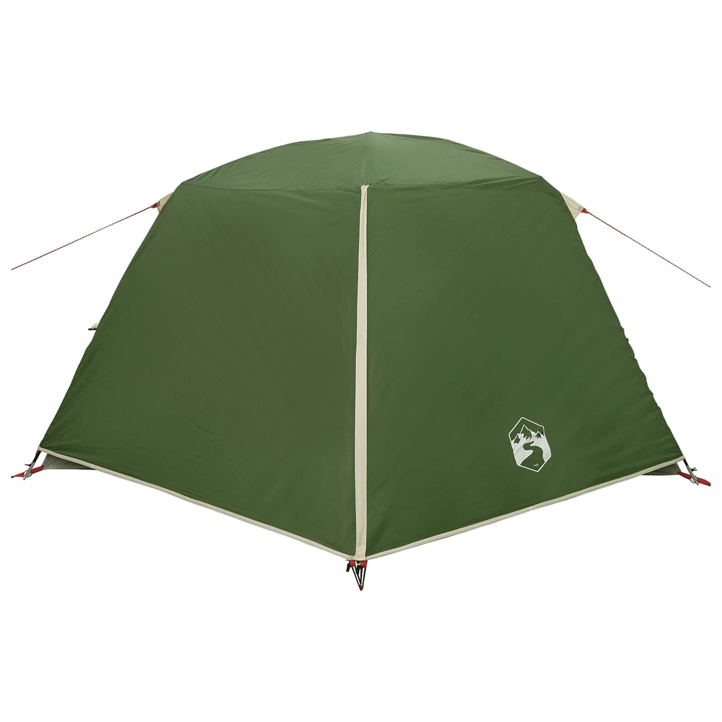 Backpacking Telt 4-personers Grøn 185T Polyester med PU Coating