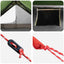 Backpacking Telt 222 x 85 x 125 cm Grøn