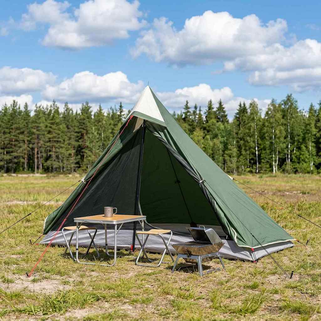 Backpacking Telt 222 x 85 x 125 cm Grøn