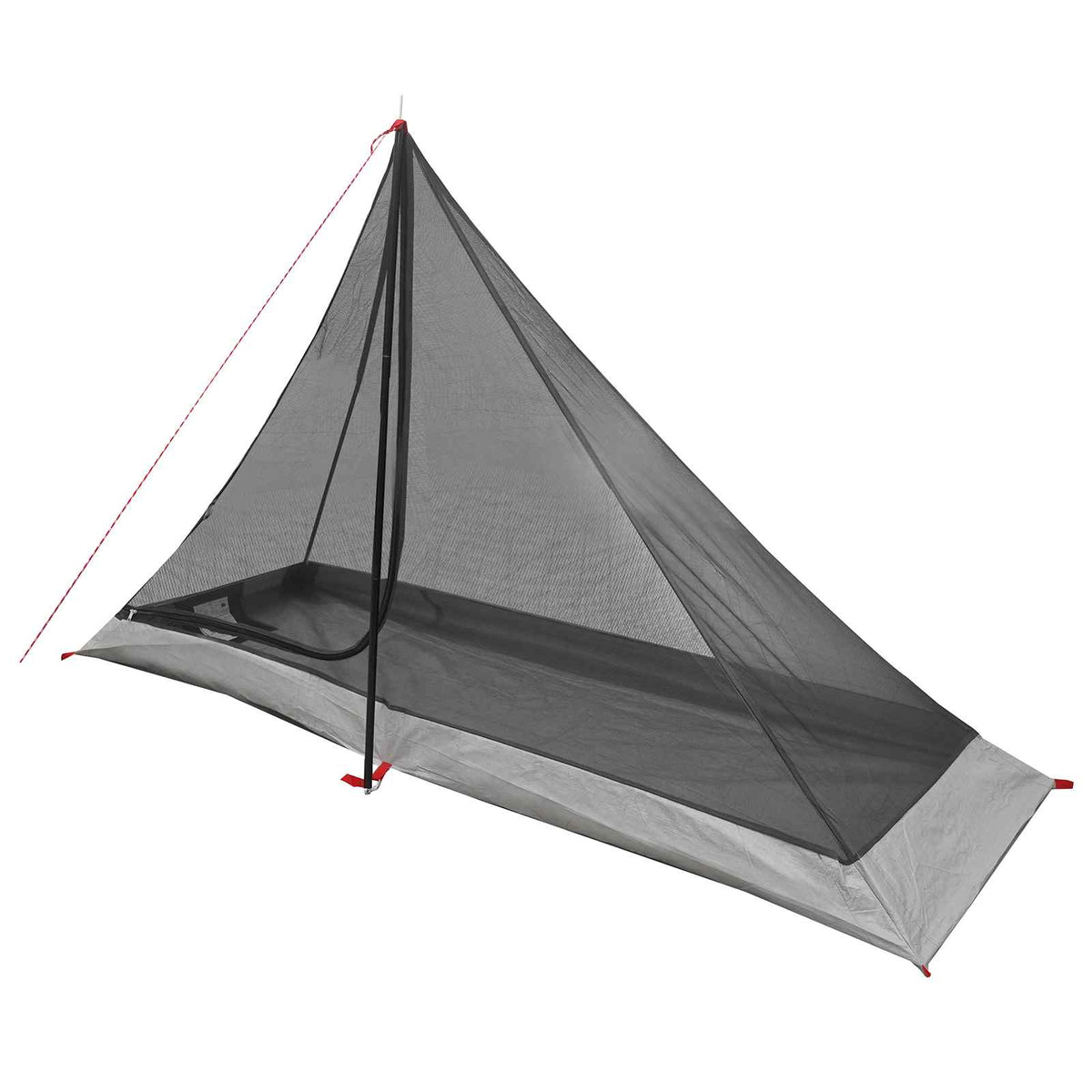 Backpacking Telt 222 x 85 x 125 cm Grå og orange