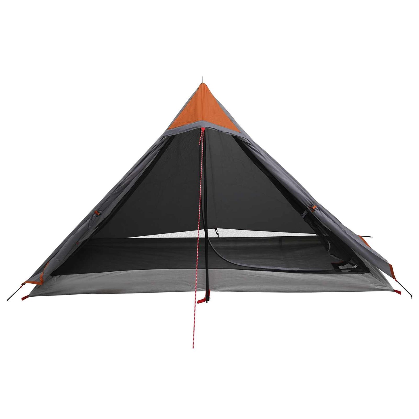 Backpacking Telt 222 x 85 x 125 cm Grå og orange