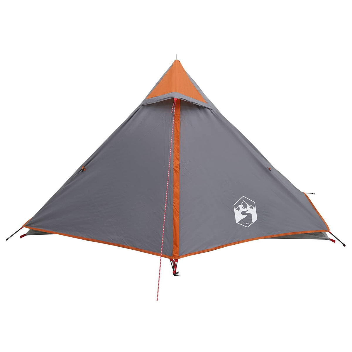 Backpacking Telt 222 x 85 x 125 cm Grå og orange