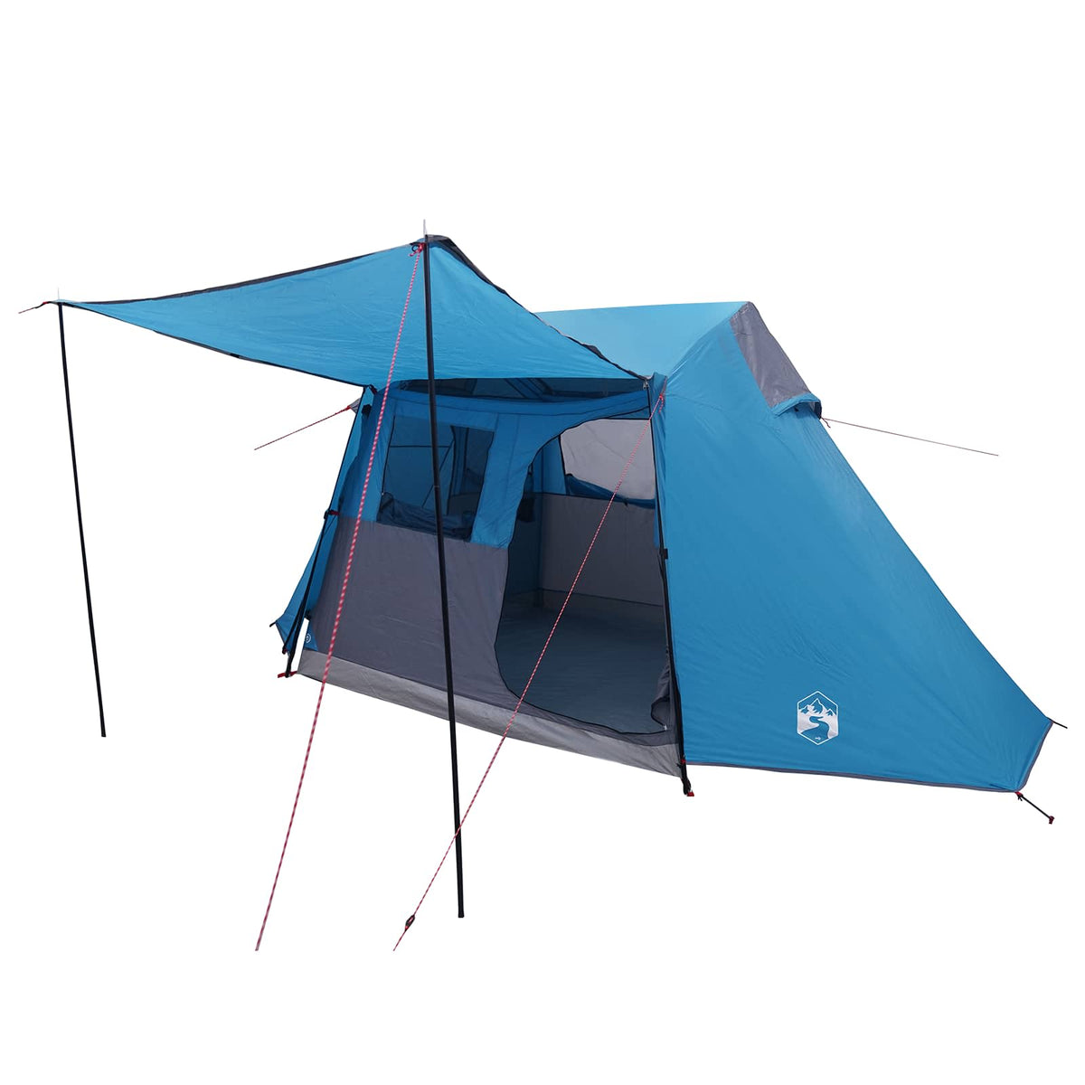 Tunneltelt Blå 475 x 220 x 192 cm 185T Polyester med PU Coating
