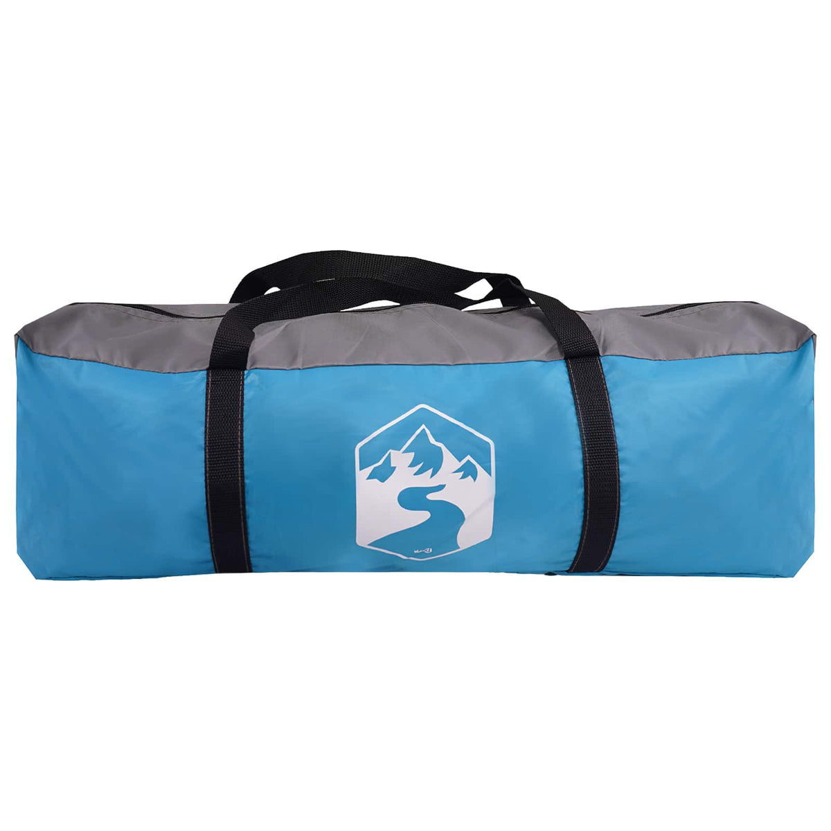 Tunneltelt Blå 400 x 278 x 182 cm 185T Polyester med PU Coating