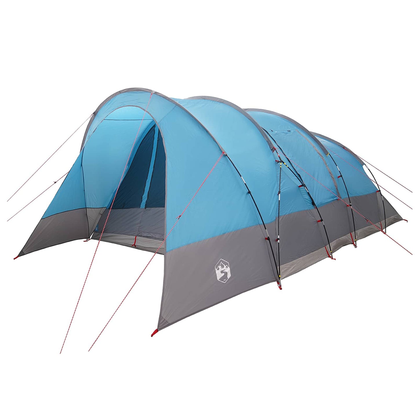 Tunneltelt 560 x 395 x 212 cm Blå 185T Polyester med PU Coating