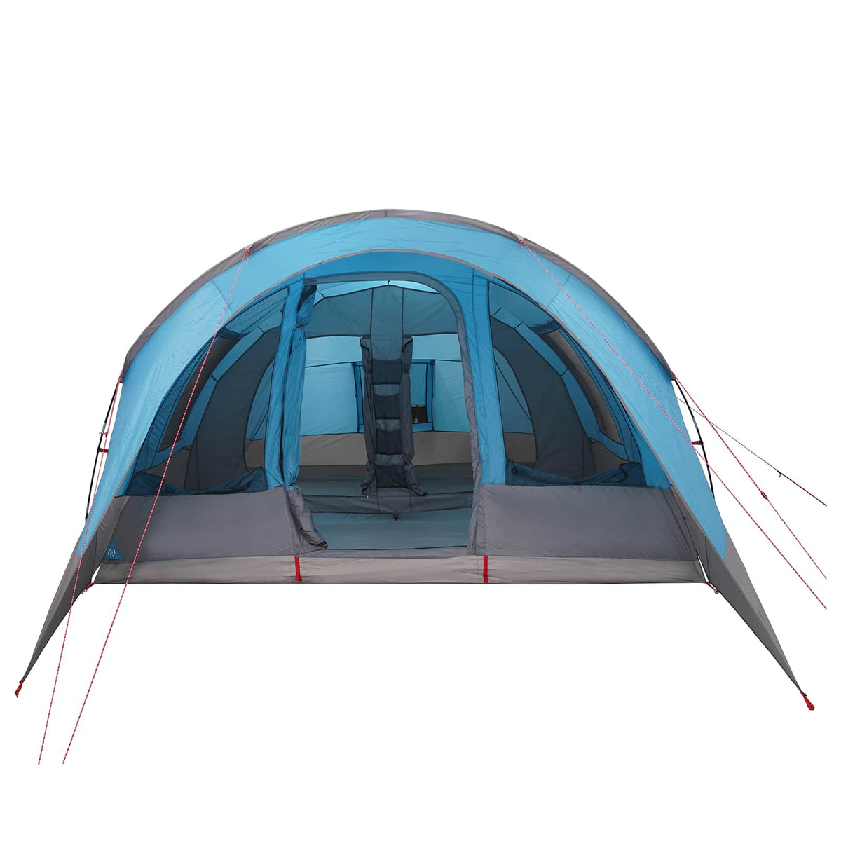 Tunneltelt 560 x 395 x 212 cm Blå 185T Polyester med PU Coating