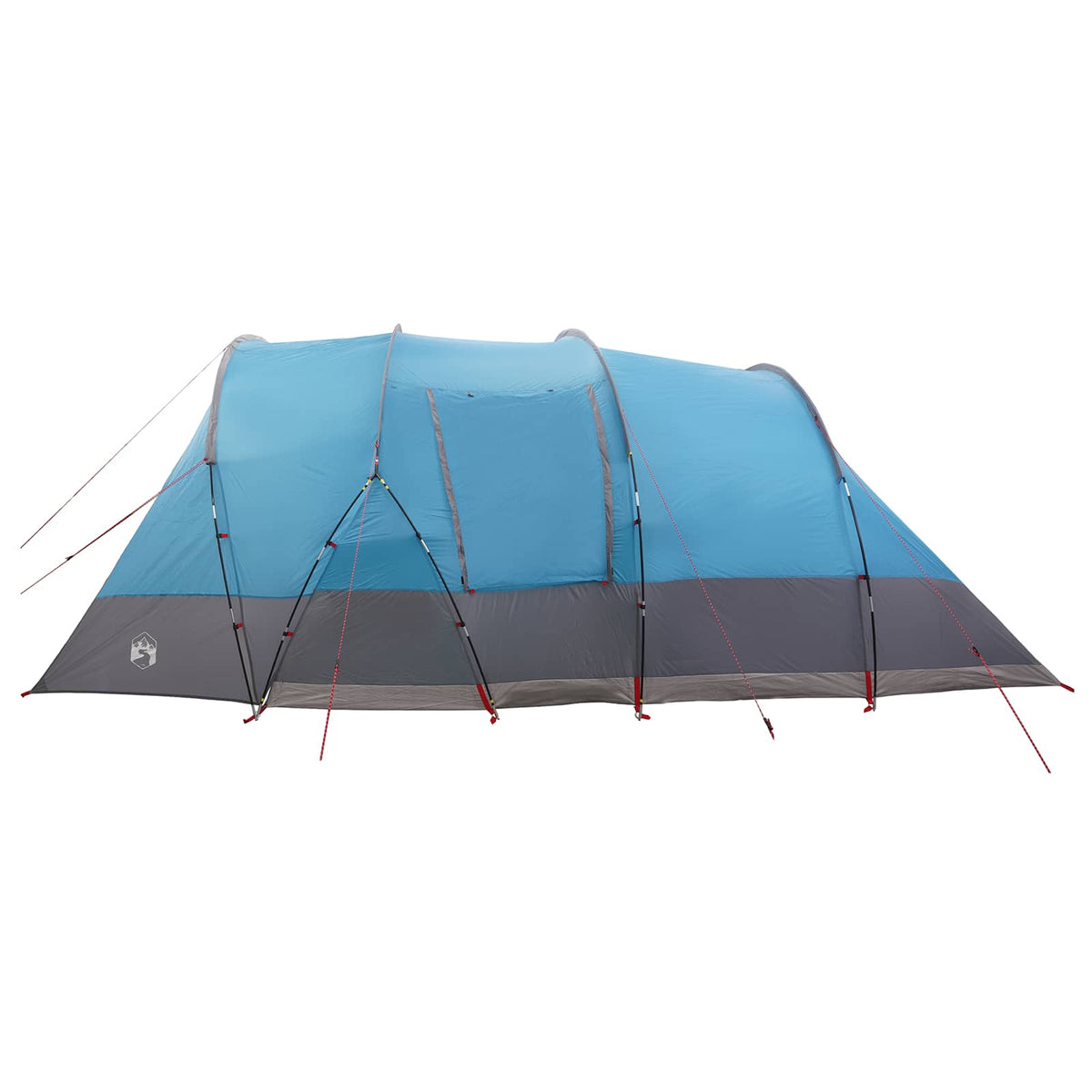 Tunneltelt 560 x 395 x 212 cm Blå 185T Polyester med PU Coating
